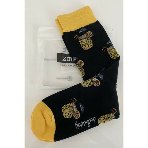 Zmart Novelty Mens Socks Pineapples‎ - Picture 1 of 3